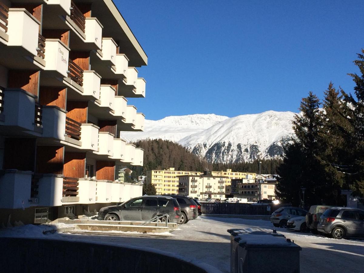 Willkommen-Gemuetlich, Balkon, Parkplatz Direkt In St Moritz Екстер'єр фото